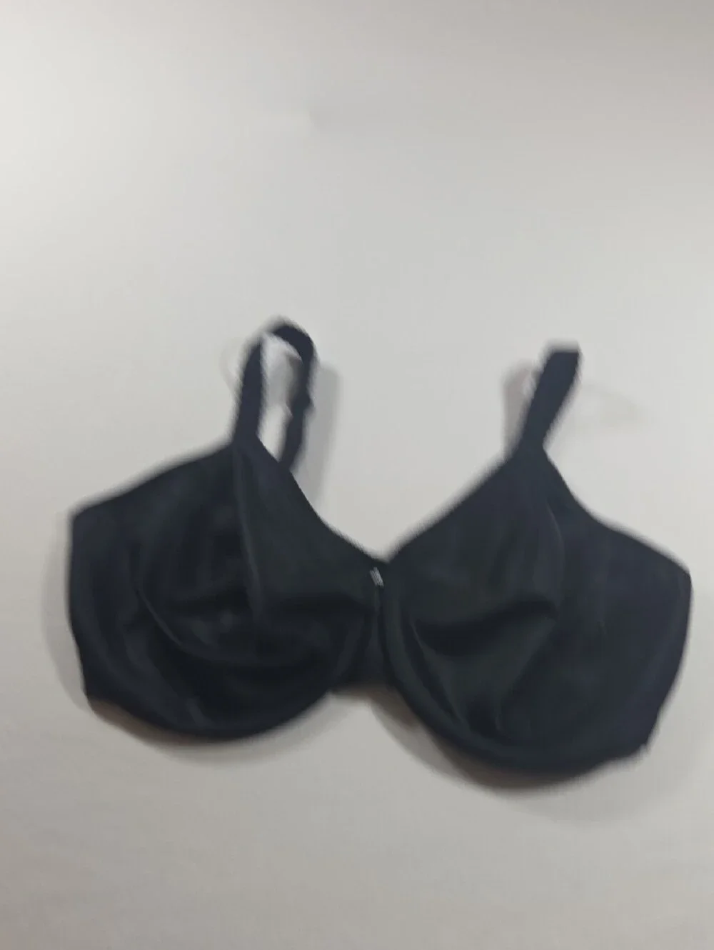 Wacoal Black Supportive Full-Coverage Soft Cup Bra Underwire US 38DD